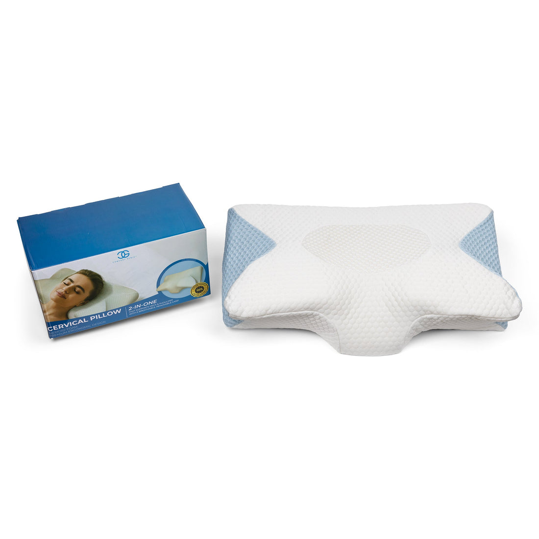 CERVICAL PILLOW (BLUE)